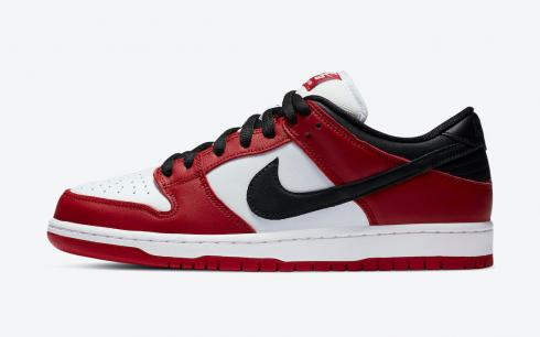 Nike Dunk Low SB J-Pack Chicago Black White Red BQ6817-600