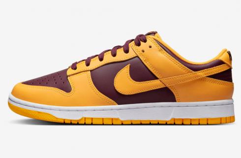 Nike SB Dunk Low Arizona State Yellow Bordeaux DD1391-702