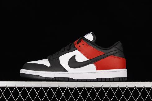 Nike SB Dunk Low Black White University Red DQ6818-003