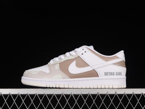 Nike SB Dunk Low Brown White Camouflage NY3325-203
