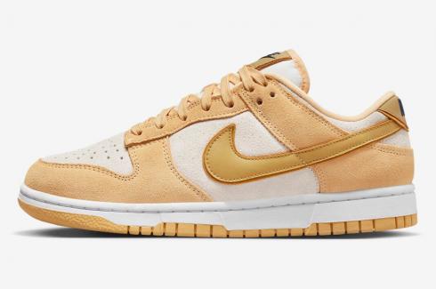 Nike SB Dunk Low Celestial Gold Suede Sail DV7411-200