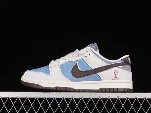 Nike SB Dunk Low Dark Brown Blue Sliver AT2022-666