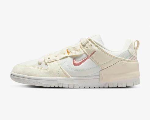 Nike SB Dunk Low Disrupt 2 Pale Ivory Sail Venice Light Madder Root DH4402-100
