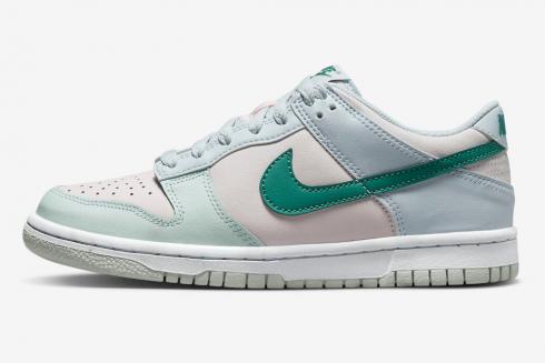 Nike SB Dunk Low GS Mineral Teal Football Grey Pearl Pink FD1232-002