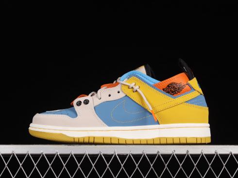 Nike SB Dunk Low Gold Blue Orange BQ6817-037