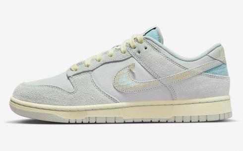 Nike SB Dunk Low Gone Fishing Photon Dust Light Silver Ocean Bliss DV7210-001