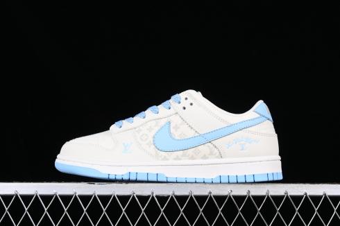 Nike SB Dunk Low LV Sail Sky Blue Off White XD6188-011