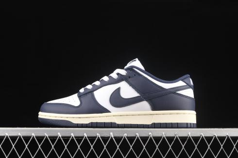 Nike SB Dunk Low Navy Blue White Running Shoes DD1503-115