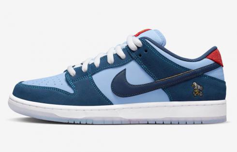 Nike SB Dunk Low Pro Why So Sad? Coastal Blue Light Current Blue DX5549-400