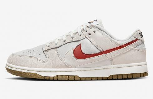 Nike SB Dunk Low SE 85 Double Swoosh Sail Coconut Milk Burnt Orange DO9457-100