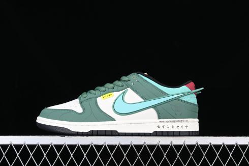 Nike SB Dunk Low Shiryu Le Dragon Violet Green Red Black ZD2356-156