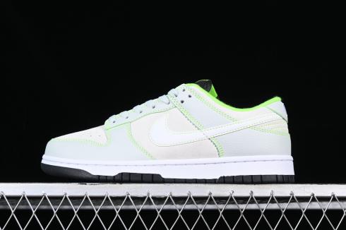 Nike SB Dunk Low University of Oregon PE Light Silver White Electric Green FQ7260-001