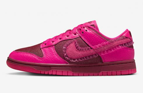 Nike SB Dunk Low Valentine's Day Team Red Pink Prime DQ9324-600