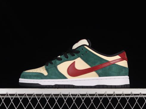 Nike SB Dunk Low Vegas Gold Team Red Team Green 304292-700