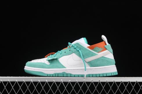 Nike SB Dunk Low White Blue Orange Shoes 304292-020