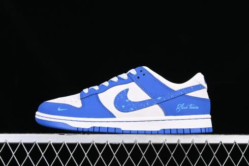 Nike SB Dunk Low White Navy Blue FC1688-114