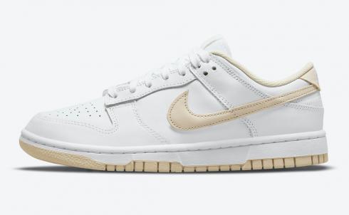 Nike SB Dunk Low White Pearl White Running Shoes DD1503-110