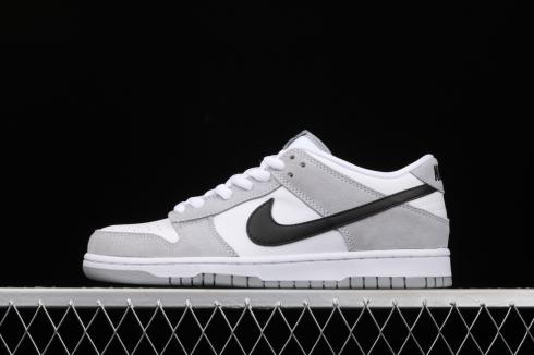 Nike SB Zoom Dunk Low Pro White Grey Black 854866-012