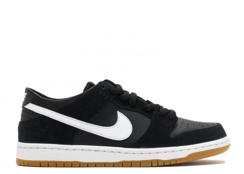 Nike SB Zoom Dunk Low Pro Black Gum Light White Black Brow Gum 854866-019