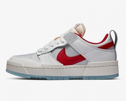 Nike Wmns SB Dunk Low Disrupt Summit White Gym Red Photon Dust CK6654-101
