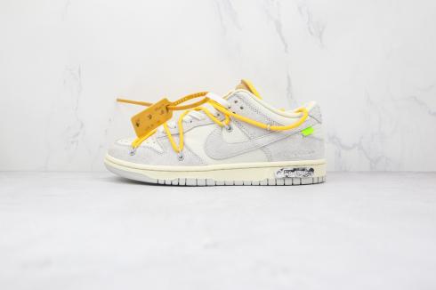 Off-White x Nike SB Dunk Low Lot 39 of 50 Neutral Grey Amarillo DJ0950-109