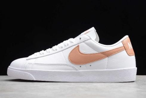 2019 Nike Blazer Low LE White Rose Gold AV9370 100