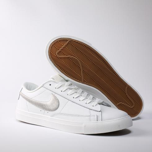 Nike Blazer Low 2017 Lifestyle Shoes White Silver