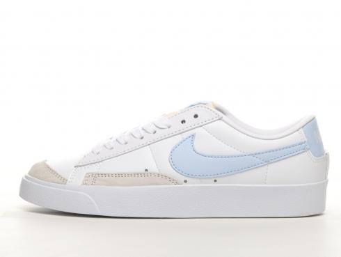 Nike SB Blazer Low 77 White Ghost Blue Shoes DC4769-103