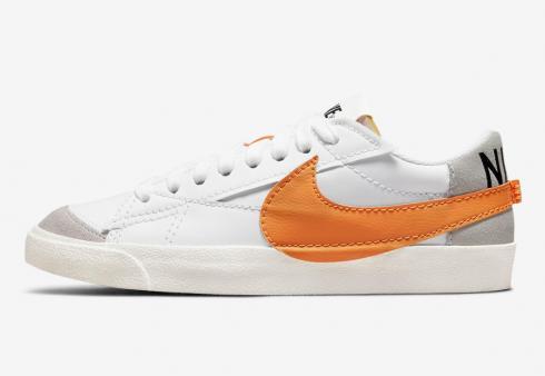 Nike SB Blazer Low Jumbo White Alpha Orange Sail DN2158-100