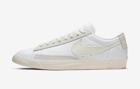 Nike SB Blazer Low Leather Platinum Tint White Sail CW7585-100