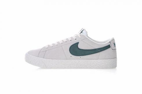 Nike SB Zoom Blazer Low Summit White Deep Jungle 864347-101