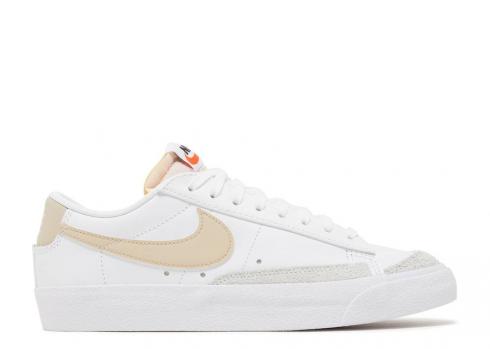 Nike Womens Blazer Low 77 White Pale Coral Rattan Black DC4769-106