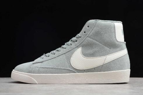 2019 Nike Blazer Mid Vintage Suede Mica Green Sail AV9376 300