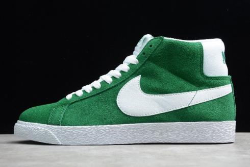 2019 Nike SB Zoom Blazer Mid Pine Green 864349 311