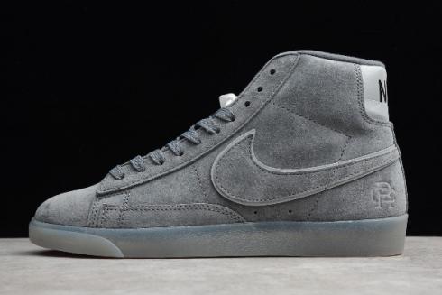 2019 Reigning Champ x Nike SB Zoom Blazer Mid Dark Grey Black Reflective 371761 900