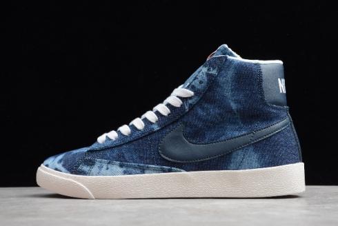 2020 Nike Blazer Mid Two Tone Denim SN8236 100