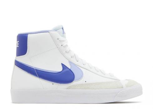 Nike Blazer Mid 77 Se GS Double Swoosh Purple Light White Lapis Thistle DZ4458-100