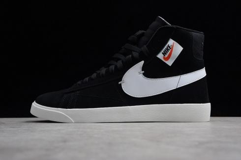 Nike Blazer Mid Rebel Black White Casual Shoes BQ4022-001