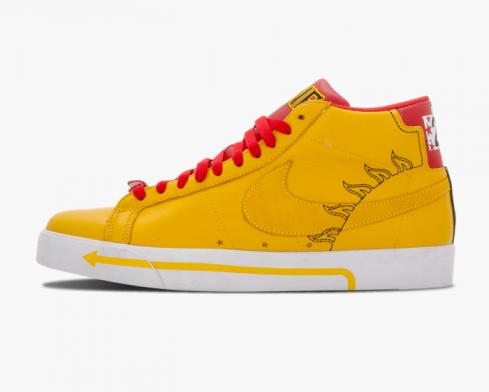 Nike Michael Lau x Blazer Premium SB China BMX Varsity Maize Yellow 314070-771