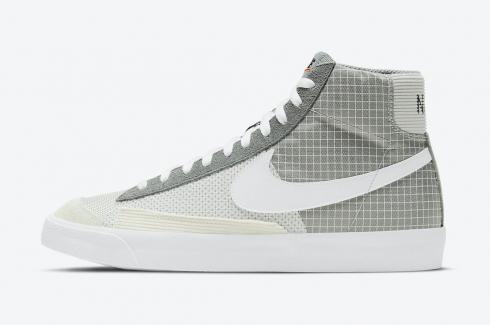 Nike SB Blazer Mid 77 Patch Smoke Grey White Particle Grey DD1162-001