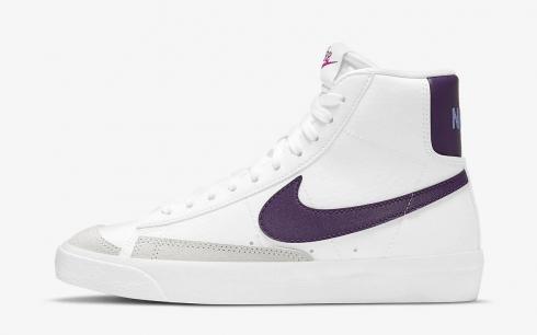 Nike SB Blazer Mid 77 SE GS Eggplant White Royal Pulse Active Fuchsia DB9965-100