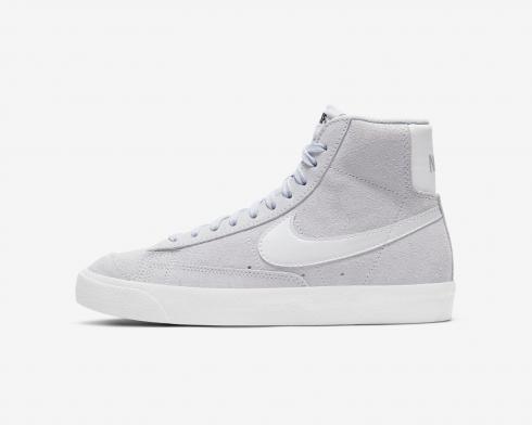 Nike SB Blazer Mid 77 Suede GS Football Grey Black White DC8248-001