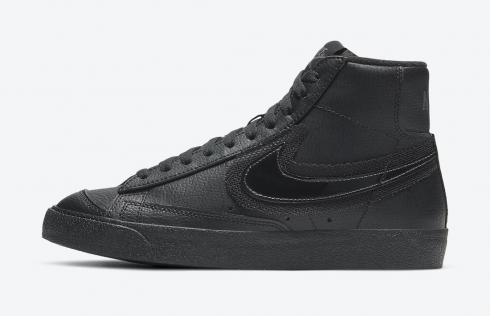 Nike SB Blazer Mid 77 Triple Black Running Shoes DD0502-001