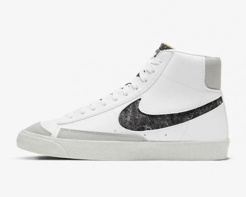 Nike SB Blazer Mid 77 Vintage Recycled Wool Pack White Light Smoke Grey CW6726-100