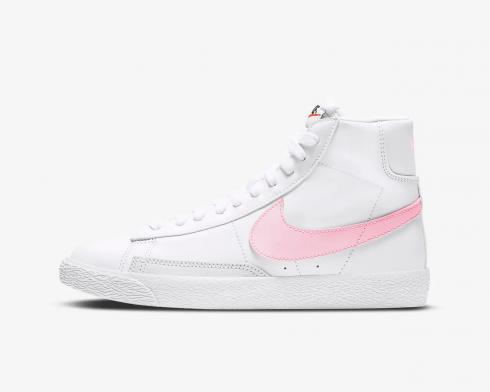 Nike SB Blazer Mid GS Pink Foam White Running Shoes CZ7531-101