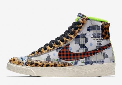 Nike SB Blazer Mid Gel Wid Print Flower Flannel Multi-Color CJ4239-981