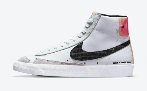 Nike SB Blazer Mid Have A Good Game White Black Multi-Color DO2331-101