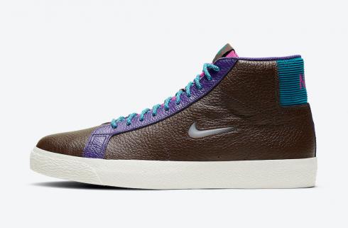 Nike SB Blazer Mid Premium Pacific Northwest Baroque Brown CU5283-201