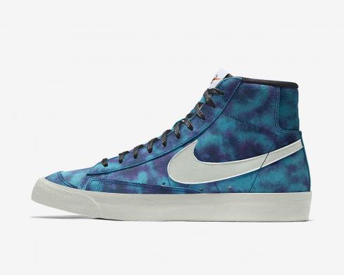 Nike SB Blazer Mid Vintage 77 Tie-Dye Dark Blue White DA7575-991