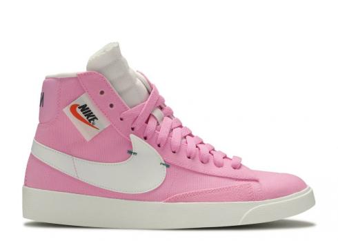 Nike Wmns Blazer Rebel Mid Pink Psychic Summit Black White BQ4022-602